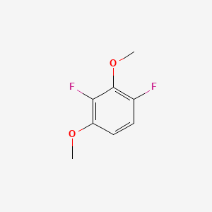 1,3-Difluoro-2,4-dimethoxybenzene chemical structure (CAS 195136-69-7)