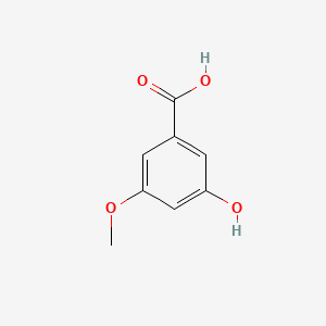3-Hydroxy-5-methoxybenzoic acid chemical structure (CAS 19520-75-3)