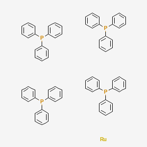 Dihydridotetrakis(triphenylphosphine)ruthenium(II) chemical structure (CAS 19529-00-1)