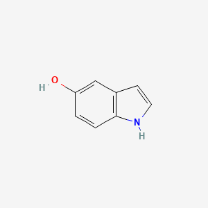 5-Hydroxyindole chemical structure (CAS 1953-54-4)