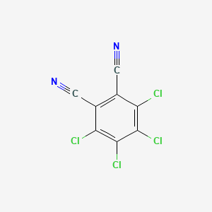 3,4,5,6-Tetrachlorobenzene-1,2-dicarbonitrile chemical structure (CAS 1953-99-7)