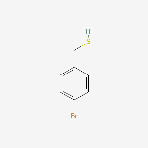 4-Bromobenzylmercaptan chemical structure (CAS 19552-10-4)