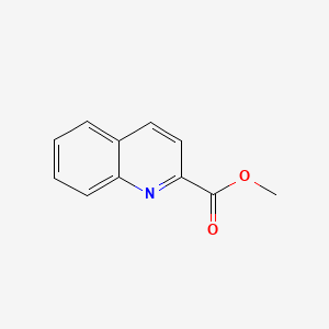 Methyl quinoline-2-carboxylate chemical structure (CAS 19575-07-6)