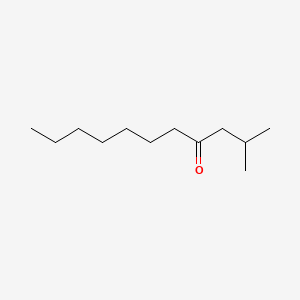 2-Methyl-4-undecanone chemical structure (CAS 19594-40-2)