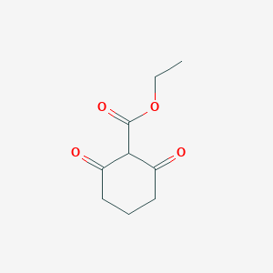 Ethyl 2,6-dioxocyclohexane-1-carboxylate chemical structure (CAS 195968-41-3)