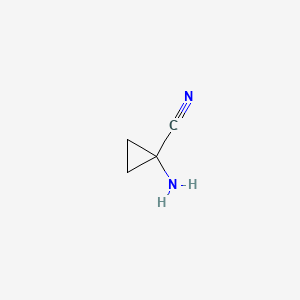 1-Aminocyclopropanecarbonitrile chemical structure (CAS 196311-65-6)
