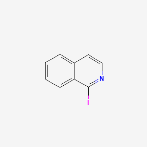 1-Iodoisoquinoline chemical structure (CAS 19658-77-6)