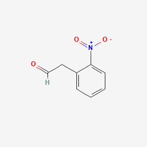 2-(2-Nitrophenyl)acetaldehyde chemical structure (CAS 1969-73-9)