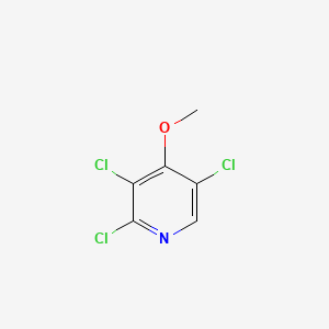 2,3,5-Trichloro-4-methoxypyridine chemical structure (CAS 1970-42-9)