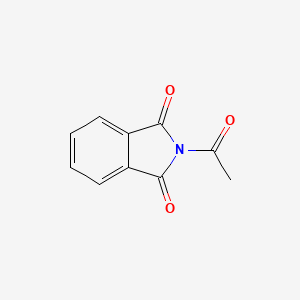 2-Acetylisoindoline-1,3-dione chemical structure (CAS 1971-49-9)