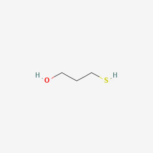 3-Mercapto-1-propanol chemical structure (CAS 19721-22-3)