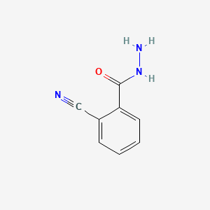 2-Cyanobenzohydrazide chemical structure (CAS 19731-00-1)