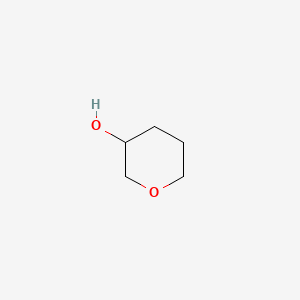 Tetrahydro-2H-pyran-3-ol chemical structure (CAS 19752-84-2)