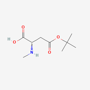 N-Me-Asp(Otbu)-OH chemical structure (CAS 197632-85-2)