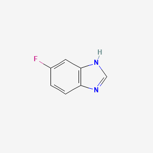 5-Fluoro-1H-benzo[d]imidazole chemical structure (CAS 1977-72-6)