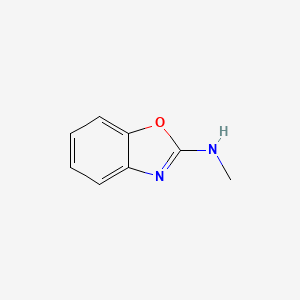 N-Methylbenzo[d]oxazol-2-amine chemical structure (CAS 19776-98-8)