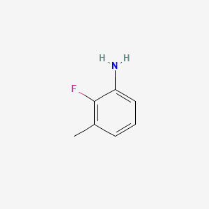 3-Amino-2-fluorotoluene chemical structure (CAS 1978-33-2)