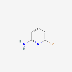 6-Bromopyridin-2-amine chemical structure (CAS 19798-81-3)