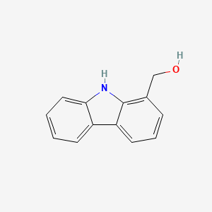 (9H-Carbazol-1-yl)methanol chemical structure (CAS 19802-77-8)