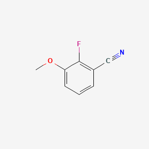 2-Fluoro-3-methoxybenzonitrile chemical structure (CAS 198203-94-0)