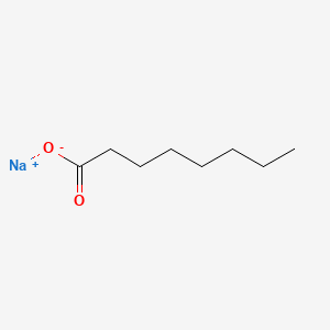 Sodium n-Octanoate chemical structure (CAS 1984-06-1)