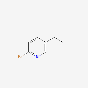 2-Bromo-5-ethylpyridine chemical structure (CAS 19842-08-1)