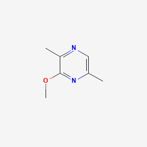 3-Methoxy-2,5-dimethylpyrazine chemical structure (CAS 19846-22-1)