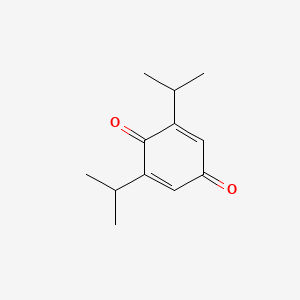 2,6-Diisopropylcyclohexa-2,5-diene-1,4-dione chemical structure (CAS 1988-11-0)