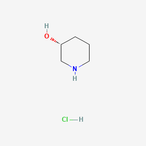 (R)-Piperidin-3-ol hydrochloride chemical structure (CAS 198976-43-1)
