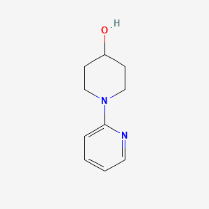 1-(Pyridin-2-yl)piperidin-4-ol chemical structure (CAS 199117-78-7)