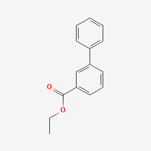 Ethyl [1,1'-biphenyl]-3-carboxylate chemical structure (CAS 19926-50-2)
