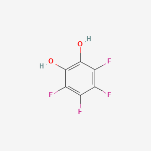 3,4,5,6-Tetrafluorobenzene-1,2-diol chemical structure (CAS 1996-23-2)