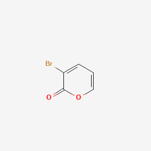 3-Bromo-2H-pyran-2-one chemical structure (CAS 19978-32-6)