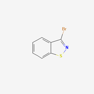 3-Bromobenzo[d]isothiazole chemical structure (CAS 19983-38-1)