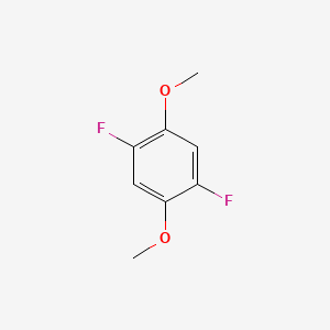 1,4-Difluoro-2,5-dimethoxybenzene chemical structure (CAS 199866-90-5)