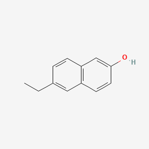 6-Ethylnaphthalen-2-ol chemical structure (CAS 1999-64-0)