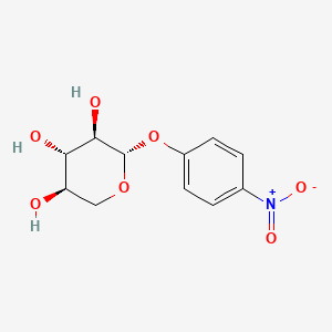 4-Nitrophenyl β-D-xylopyranoside chemical structure (CAS 2001-96-9)