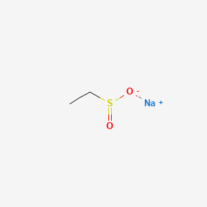 Sodium ethanesulfinate chemical structure (CAS 20035-08-9)