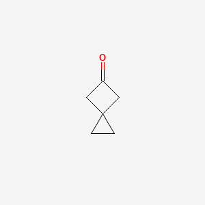 Spiro[2.3]hexan-5-one chemical structure (CAS 20061-22-7)