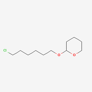 2-((6-Chlorohexyl)oxy)tetrahydro-2H-pyran chemical structure (CAS 2009-84-9)