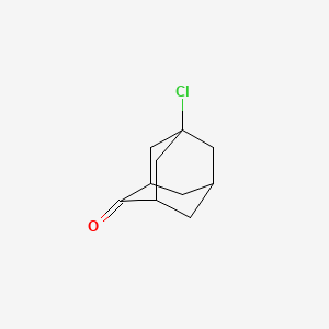 5-Chloroadamantan-2-one chemical structure (CAS 20098-17-3)
