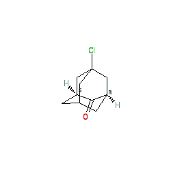 5-Chloroadamantan-2-one chemical structure (CAS 20098-17-3)