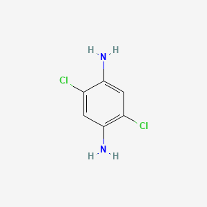 2,5-Dichlorobenzene-1,4-diamine chemical structure (CAS 20103-09-7)