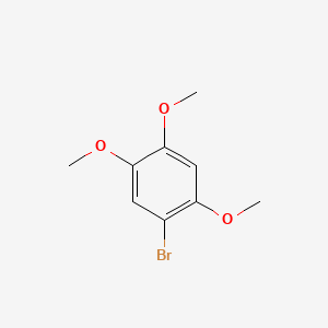 1-Bromo-2,4,5-trimethoxybenzene chemical structure (CAS 20129-11-7)