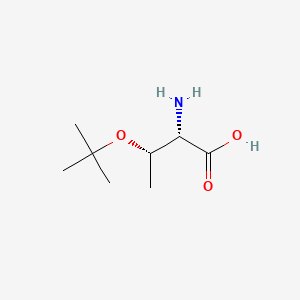 H-allo-Thr(tBu)-OH chemical structure (CAS 201353-89-1)