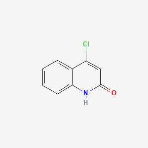 4-Chloroquinolin-2(1H)-one chemical structure (CAS 20146-59-2)