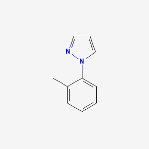 1-(o-Tolyl)-1H-pyrazole chemical structure (CAS 20157-44-2)