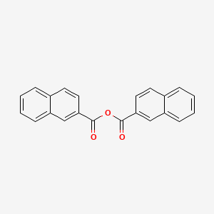 2-Naphthoic anhydride chemical structure (CAS 20176-11-8)