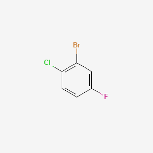 2-Bromo-1-chloro-4-fluorobenzene chemical structure (CAS 201849-15-2)