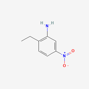 2-Ethyl-5-nitroaniline chemical structure (CAS 20191-74-6)